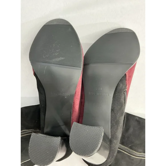 Womans Rosewand Otk Boots 11 M Multicolor Full Zip Block Heel NWD - Picture 9 of 10